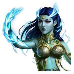 Wind Whisperer Goddess Png Bgt PNG Image