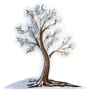 Windblown Tree Design PNG 43 PNG