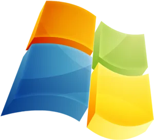 Windows X P Logo Classic PNG Image