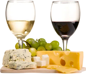 Wine Cheese Pairing Delight PNG