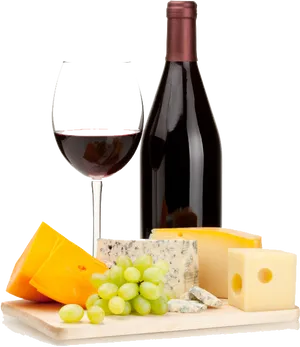 Wineand Cheese Selection PNG