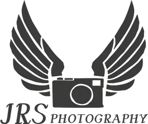 Winged Camera Photography Logo PNG Image