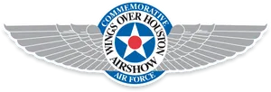 Wings Over Houston Airshow Logo PNG Image