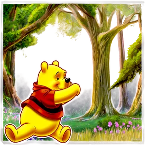 Winnie The Pooh Characters Png Qln PNG Image