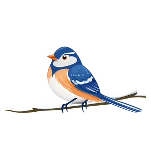 Winter Cartoon Bird Png 64 PNG Image