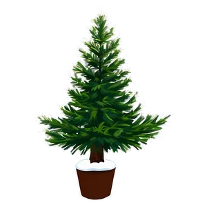 Winter Evergreen Tree Png Egc PNG Image