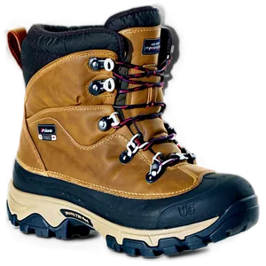 Winter Hiking Boot Insulated Png Uat79 PNG Image