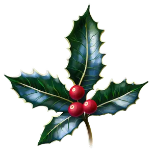 Winter Holly Png 72 PNG Image