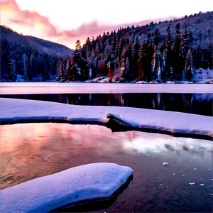 Winter Lake Escape Png Cbi PNG Image