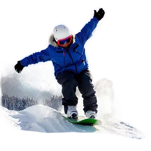 Winter Snowboarding Png Mlr81 PNG Image