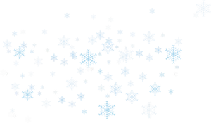 Winter Snowflake Pattern Background PNG Image