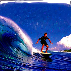 Winter Surfing PNG Qtl50 PNG