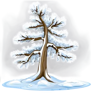 Winter White Tree Image Png 73 PNG Image