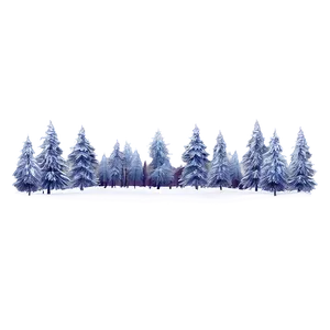 Winter Wonderland Scene Png Cil PNG Image