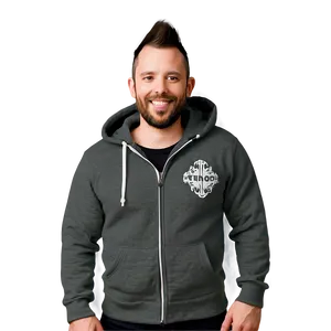 Winter Zip Up Hoodie Png 23 PNG Image