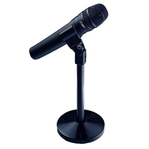 Wireless Microphone On Stand Png Wxh PNG Image