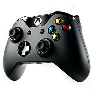 Wireless Xbox Controller Black Png 40 PNG Image