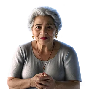 Wise Abuela Character Png 90 PNG Image