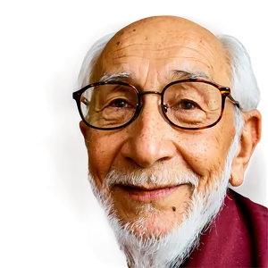 Wise Old Man Smiling Png Lkt97 PNG Image