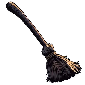 Witch Broomstick Png 05262024 PNG Image