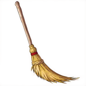 Witch Broomstick Png 06292024 PNG Image