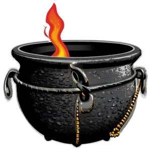 Witch Cauldron Silhouette Png 25 PNG Image