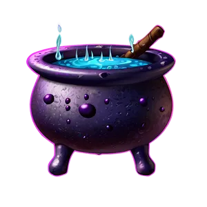 Witch Cauldron With Potion Png 57 PNG Image