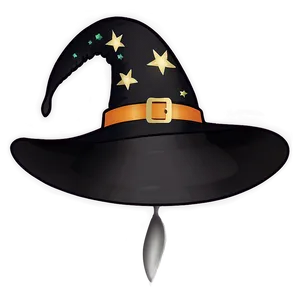 Witch Hat With Stars Png 4 PNG Image