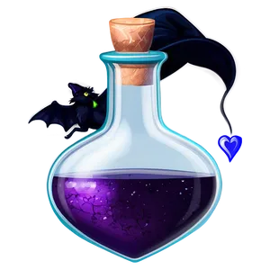 Witch's Love Potion Png Rut PNG Image