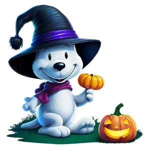 Witch Snoopy Halloween Png 06122024 PNG Image