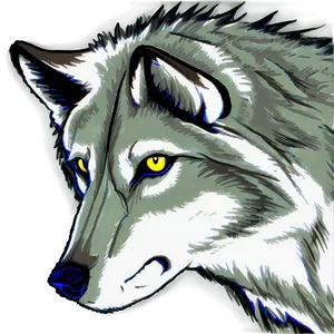 Wolf Eyes Illustration Png Fmk PNG Image