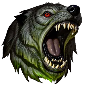 Wolf Head A PNG Image