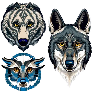 Wolf Head Illustration Png 06122024 PNG Image