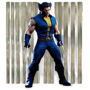 Wolverine Casual Outfit Png 81 PNG Image