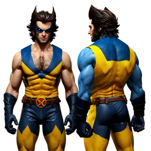 Wolverine Casual Outfit Png Lsn31 PNG Image