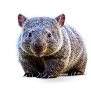 Wombat Cartoon Png 06252024 PNG Image