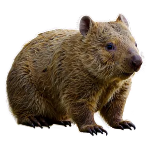 Wombat Illustration Png 99 PNG Image