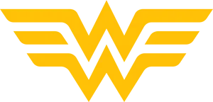 Wonder Woman Logo Graphic PNG Image