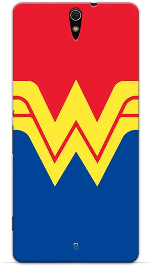 Wonder Woman Logo Phone Case Design PNG Image