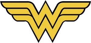 Wonder Woman Logo Vector PNG Image