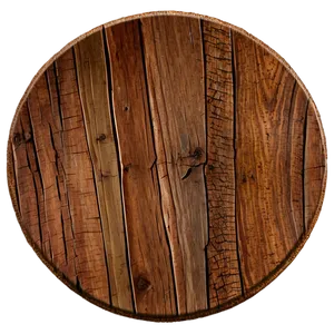 Wood Circle C PNG Image