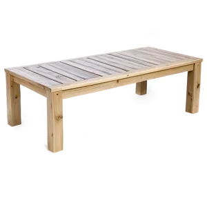 Wood Outdoor Table Png 06282024 PNG Image