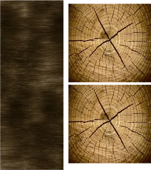 Wood Textures Collage PNG Image