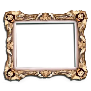 Wood Wedding Frame Png 82 PNG Image