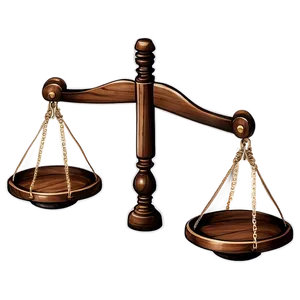 Wooden Balance Scale Png 71 PNG Image