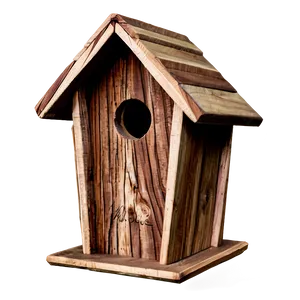 Wooden Birdhouse Png 06292024 PNG Image