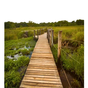 Wooden Boardwalk Path Png Lja PNG Image