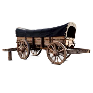 Wooden Covered Wagon Model Png Oxd PNG Image