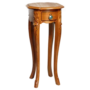 Wooden End Table Png 06292024 PNG Image