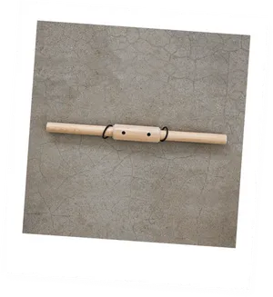 Wooden Fluteon Textured Background.jpg PNG Image